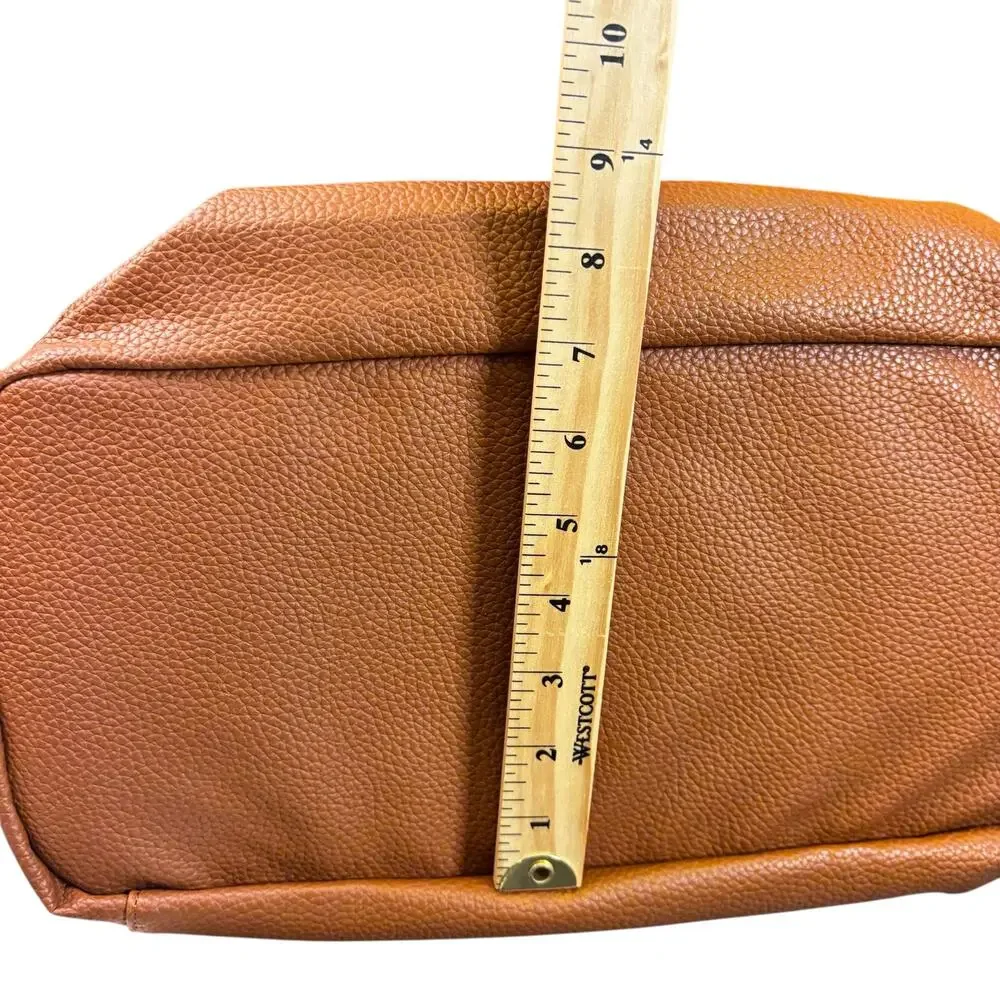 Graf Lantz Canvas & Leather Work + Travel‎ Bag | Cream Tan Carryall Crossbody
